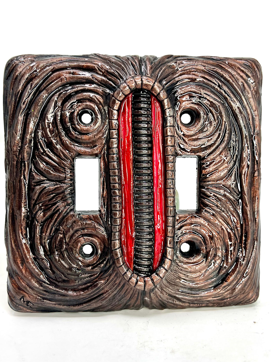 Xeno Double Switch Plate