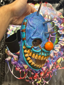 Blue Chuckles The Moldy Clown Mask