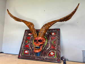Demon Skull Art