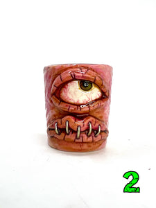 Moldy Shot Glasses / Candle Holders