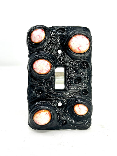 Eye Sore Switch Plate Black