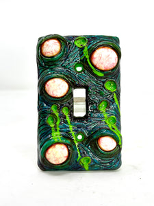 Eye Sore Switch Plate Blue