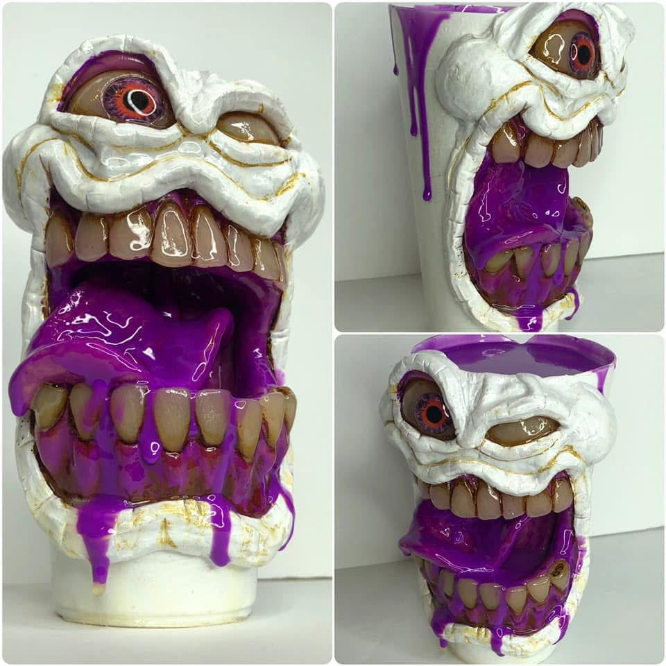 Grape Drink Styro Man