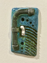 Biomech Blue Switch Plate