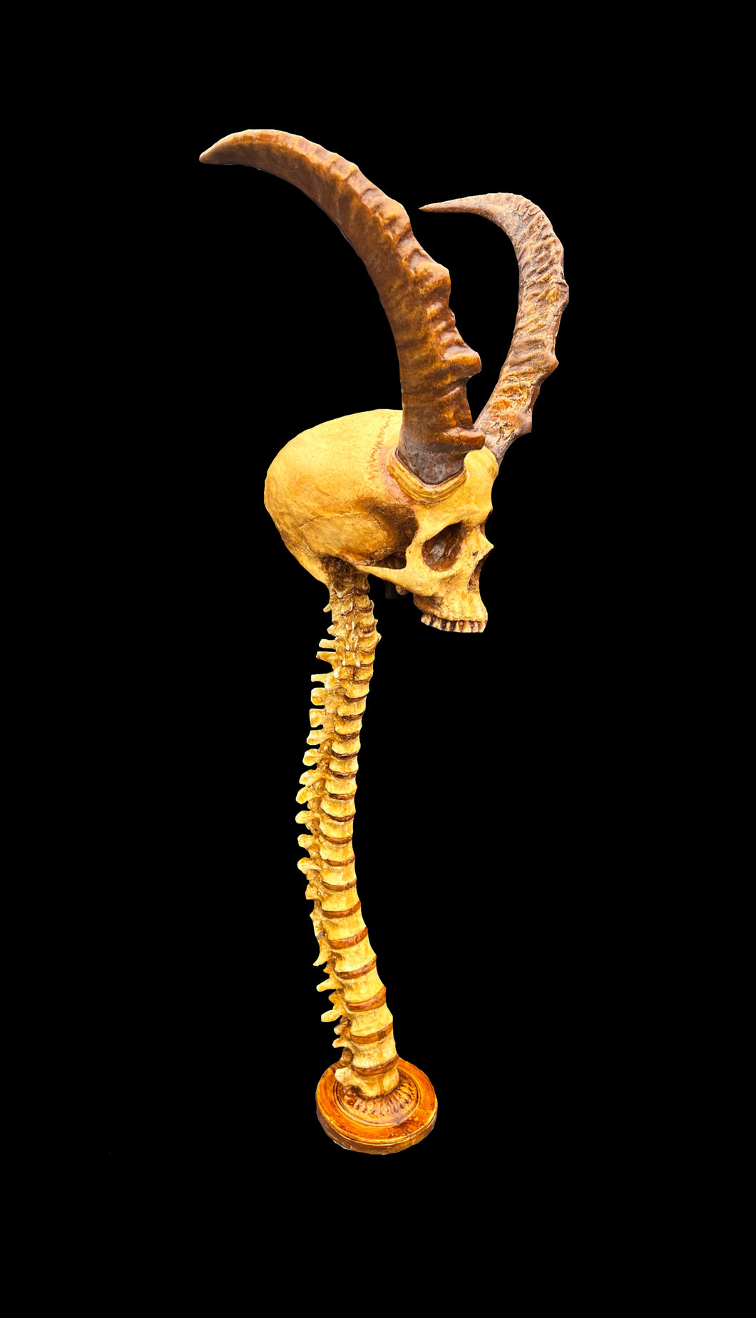 Moldy Horned Spinal Lamp