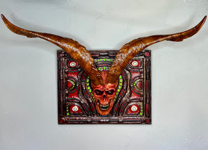 Demon Skull Art