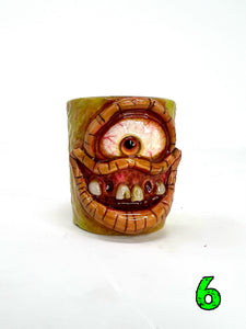 Moldy Shot Glasses / Candle Holders