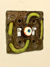 Black Borg Double Switch Plate