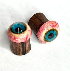 Eyeball Ear Gauge Earrings