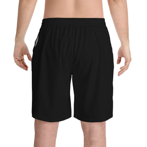 Men's Elastic Beach Shorts (AOP)