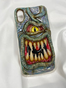 Blue Monster Phone Case